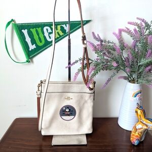 Coach X Disney Kitt Messenger With Minnie Mouse